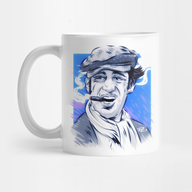 Jean Paul Belmondo - An illustration by Paul Cemmick by PLAYDIGITAL2020